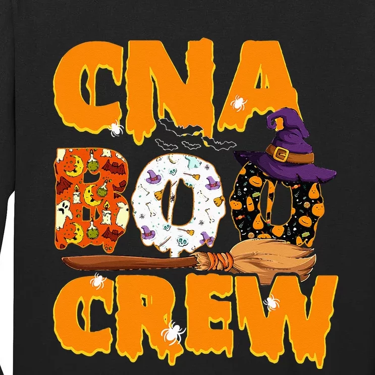 Boo boo Crew CNA Halloween Ghost Costume Matching Tall Long Sleeve T-Shirt