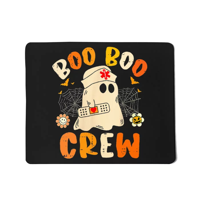 Boo Boo Crew Ghost Halloween Paramedic Nurse RN ER NICU LPN Mousepad