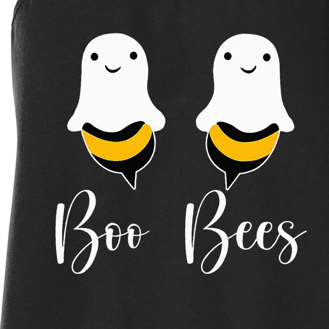 Boo Bees Couples Halloween Costume Women's Racerback Tank