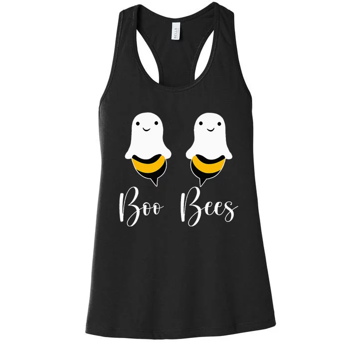 Boo Bees Couples Halloween Costume Women's Racerback Tank