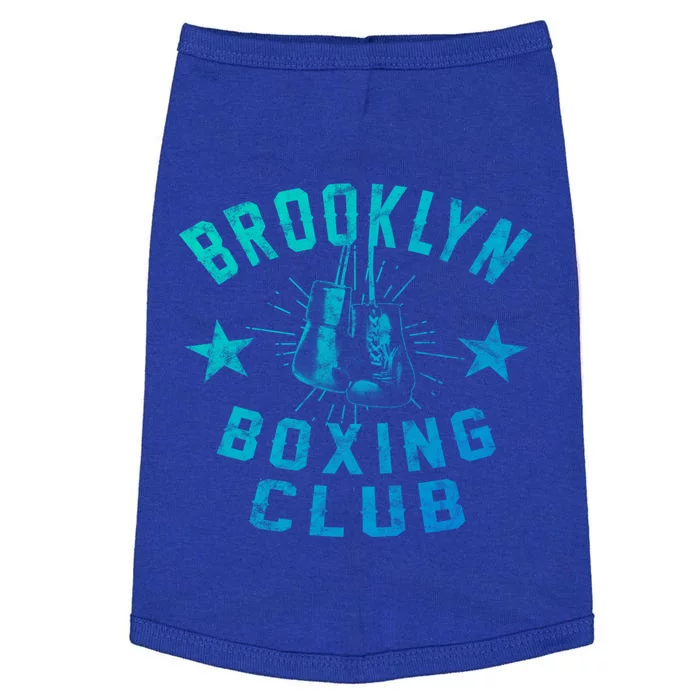 Brooklyn Boxing Club Vintage Distressed Boxing Gift Doggie Tank