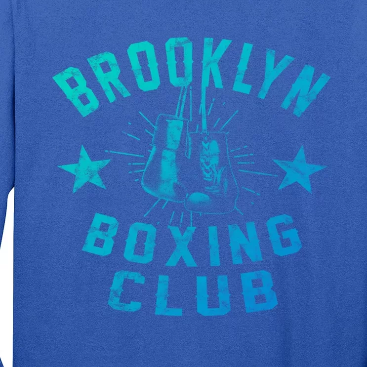 Brooklyn Boxing Club Vintage Distressed Boxing Gift Long Sleeve Shirt