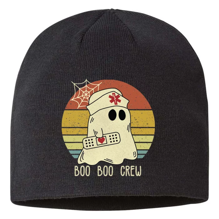 Boo Boo Crew Nurse Halloween Nurse For Women 8 1/2in Sustainable Knit Beanie