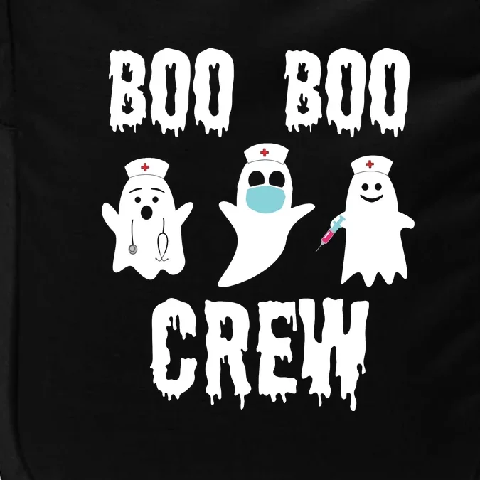 Boo Boo Crew Nurse Halloween Ghost Costume Impact Tech Backpack