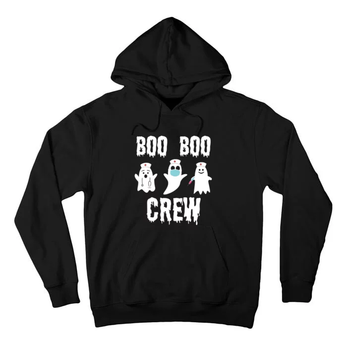 Boo Boo Crew Nurse Halloween Ghost Costume Tall Hoodie