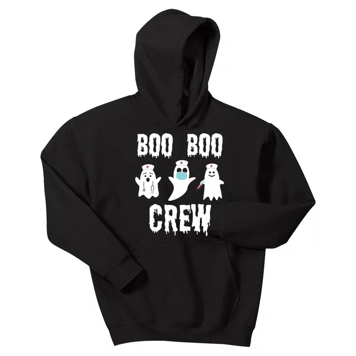 Boo Boo Crew Nurse Halloween Ghost Costume Kids Hoodie