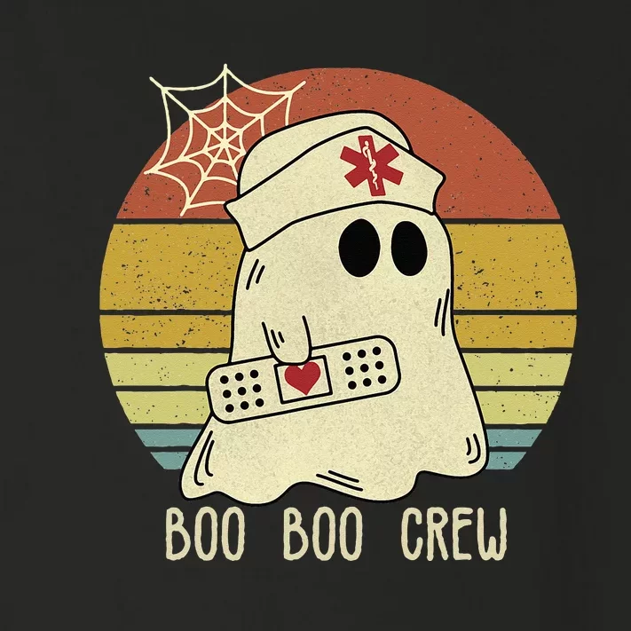 Boo Boo Crew Nurse Halloween Nurse Toddler Long Sleeve Shirt