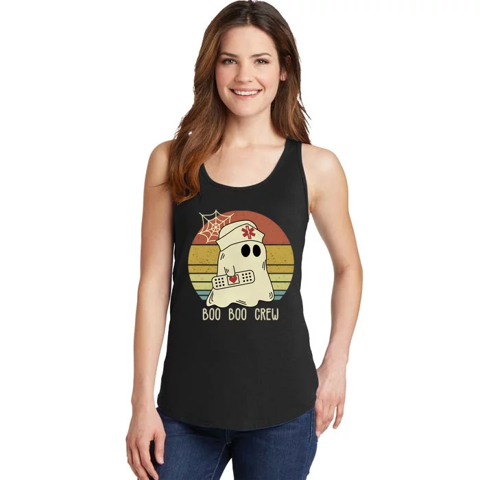 Boo Boo Crew Nurse Halloween Nurse Ladies Essential Tank