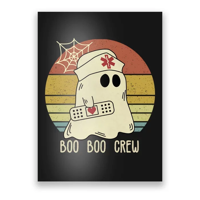 Boo Boo Crew Nurse Halloween Nurse Poster