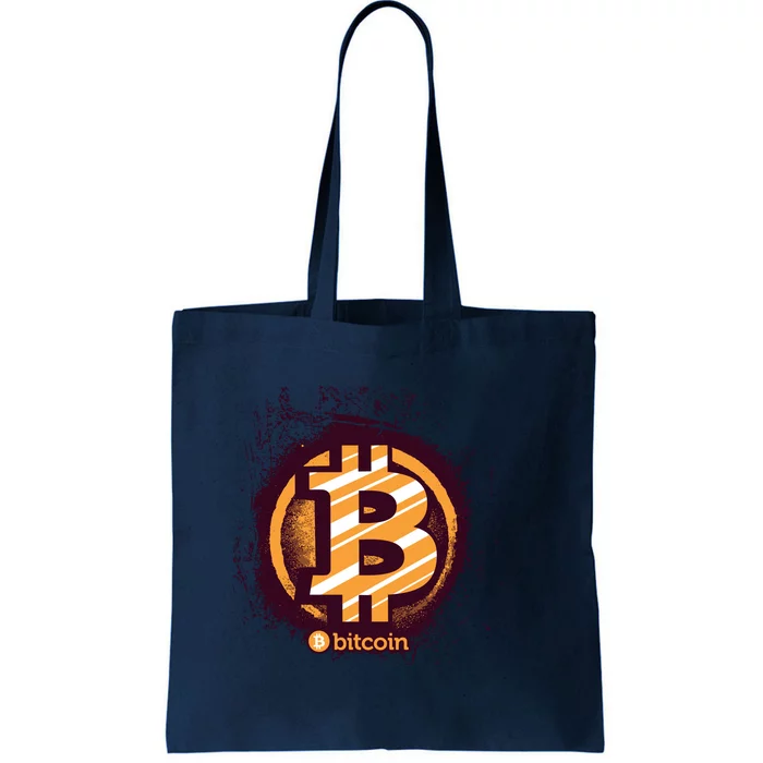 Bitcoin BTC Crypto Cryptocurrency Trader Tote Bag