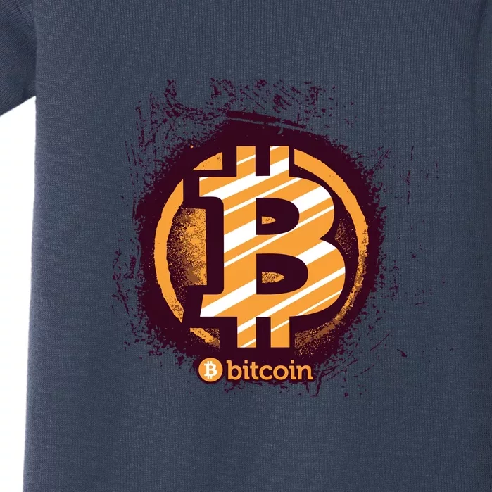 Bitcoin BTC Crypto Cryptocurrency Trader Baby Bodysuit