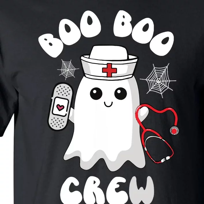 Boo Boo Crew Cute Nurse Ghost Funny Halloween Tall T-Shirt