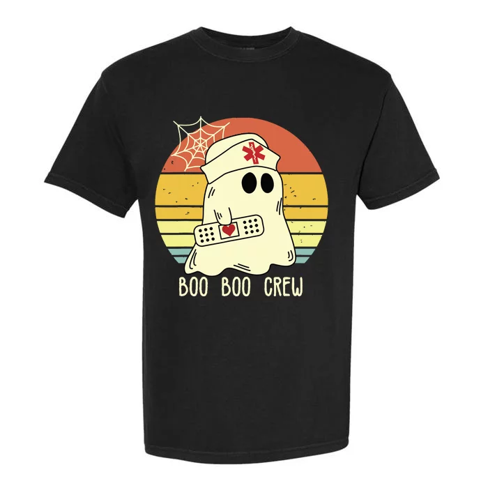 Boo Boo Crew Nurse Shirts Halloween Nurse Garment-Dyed Heavyweight T-Shirt