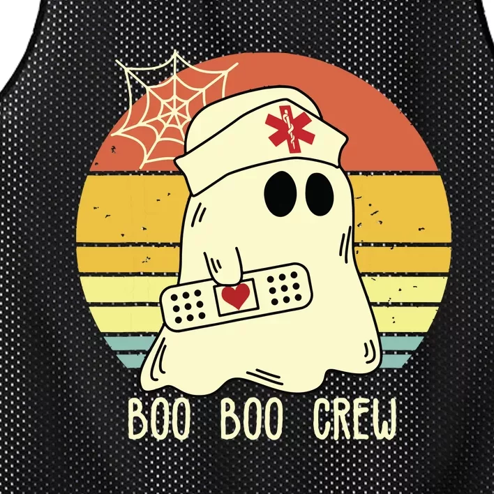 Boo Boo Crew Nurse Shirts Halloween Nurse Mesh Reversible Basketball Jersey Tank