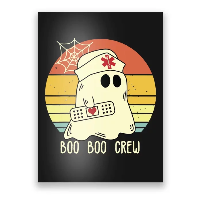 Boo Boo Crew Nurse Shirts Halloween Nurse Poster