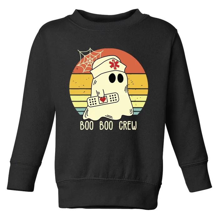 Boo Boo Crew Nurse Shirts Halloween Nurse Toddler Sweatshirt