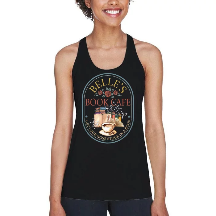 Belles Book Cafe Belle Book Women's Racerback Tank