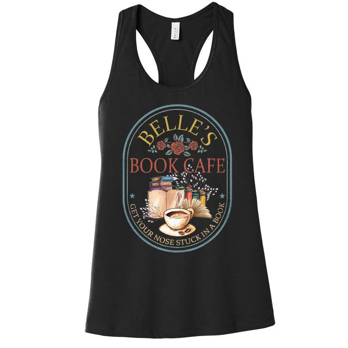 Belles Book Cafe Belle Book Women's Racerback Tank