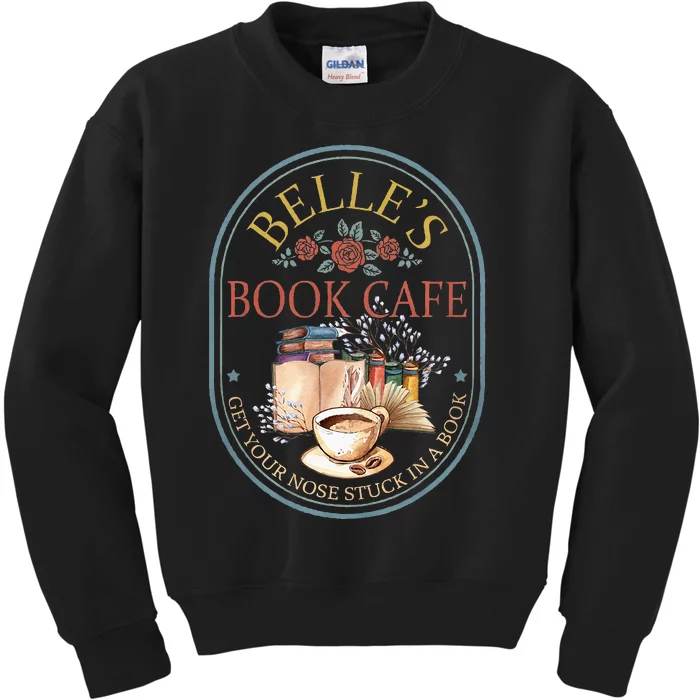 Belles Book Cafe Belle Book Kids Sweatshirt