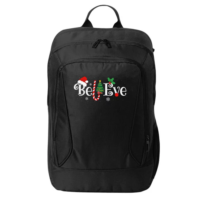 BEST BELIEVE CHRISTMAS PAJAMA SHIRT EVER Xmas Family Funny City Backpack