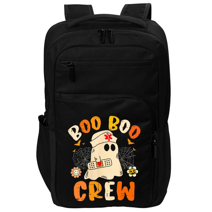 Boo Boo Crew Ghost Halloween Paramedic Impact Tech Backpack