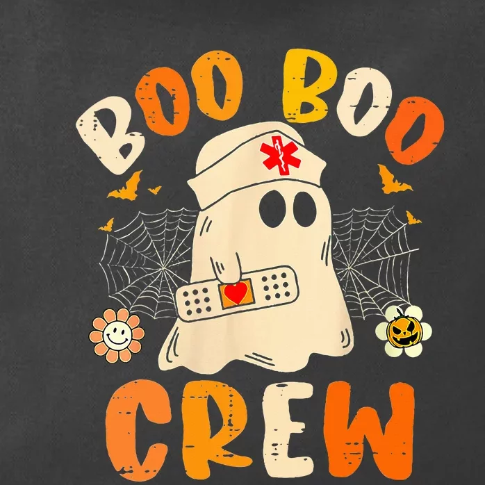 Boo Boo Crew Ghost Halloween Paramedic Zip Tote Bag