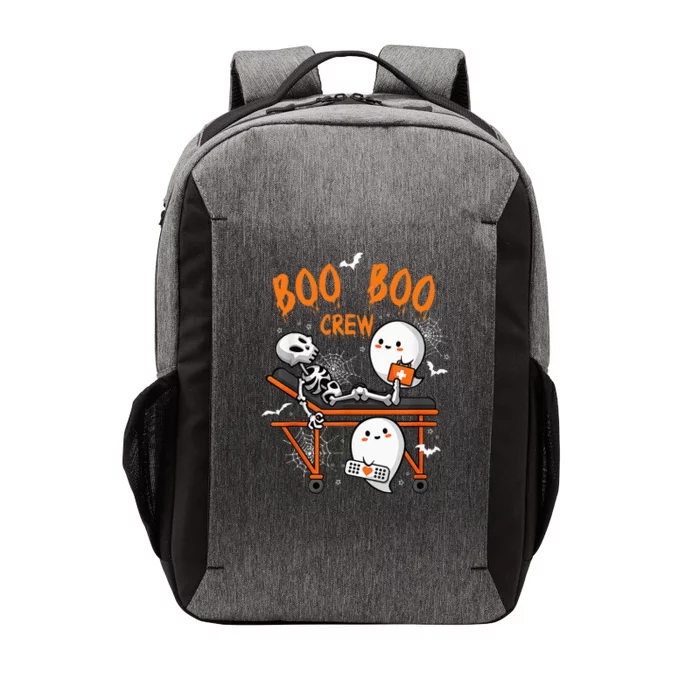 Boo Boo Crew Nurse Ghost Skeleton Funny Halloween Nurse Vector Backpack