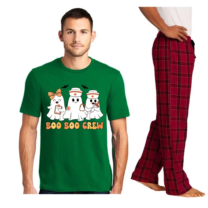 Boo Boo Crew Ghost Nurse Nursing Pajama Set