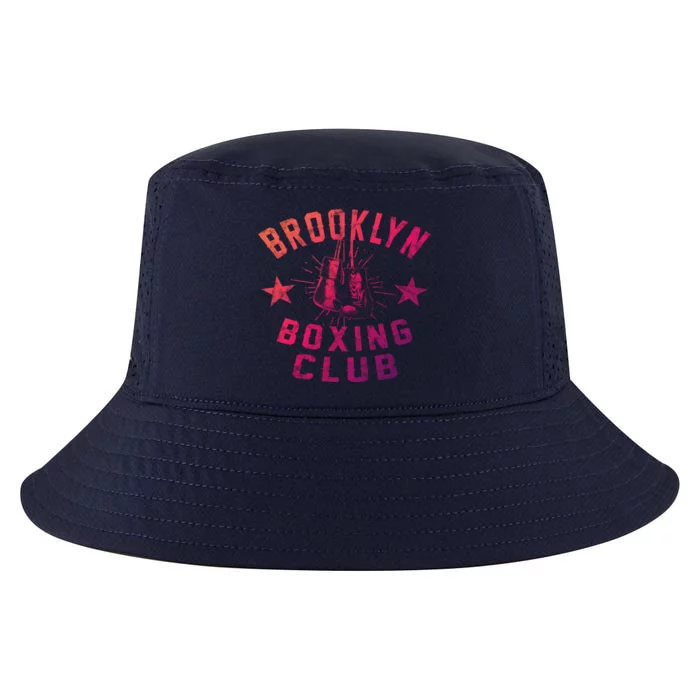 Brooklyn Boxing Club Vintage Distressed Boxing Gift Cool Comfort Performance Bucket Hat