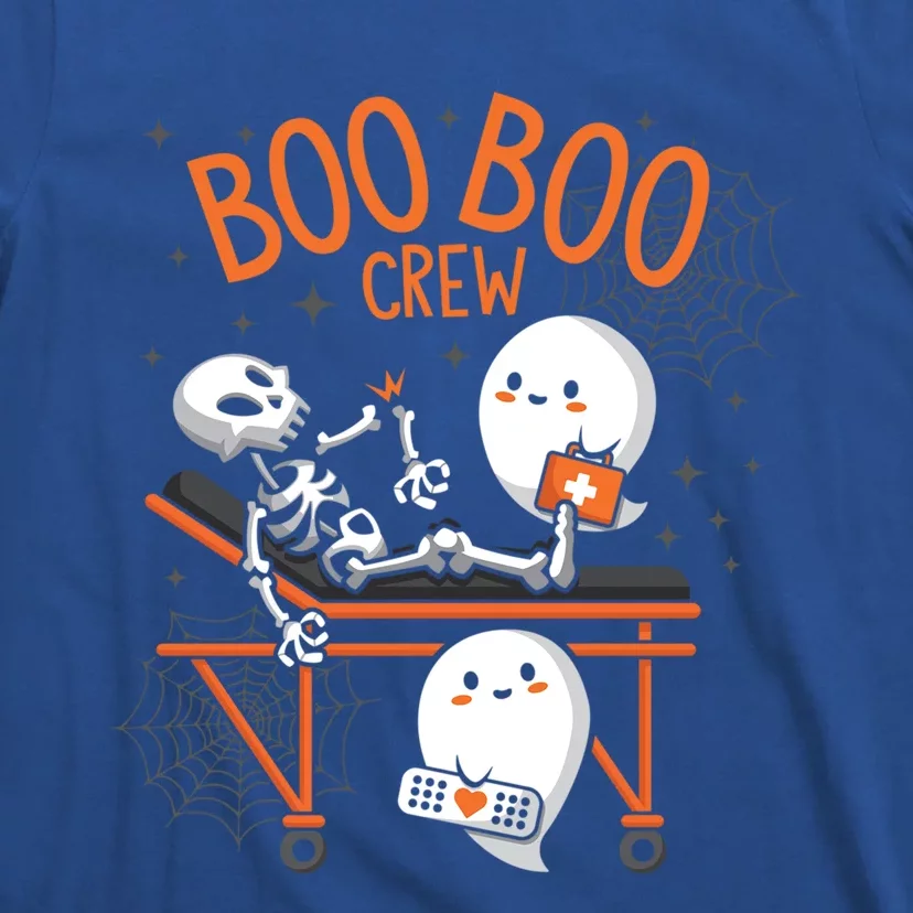 Boo Boo Crew Ghost Doctor Paramedic Emt Nurse Halloween Great Gift T-Shirt