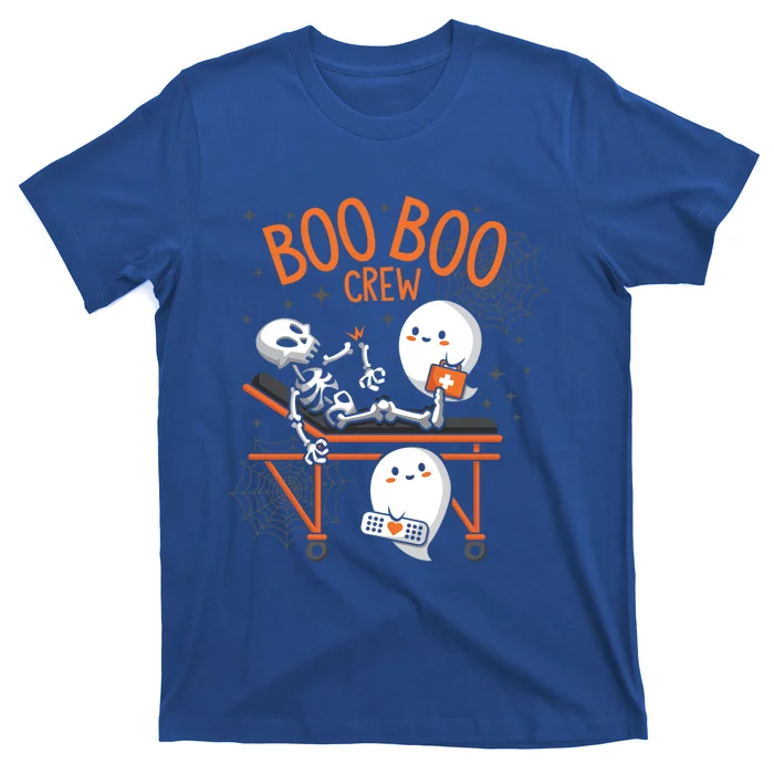 Boo Boo Crew Ghost Doctor Paramedic Emt Nurse Halloween Great Gift T-Shirt