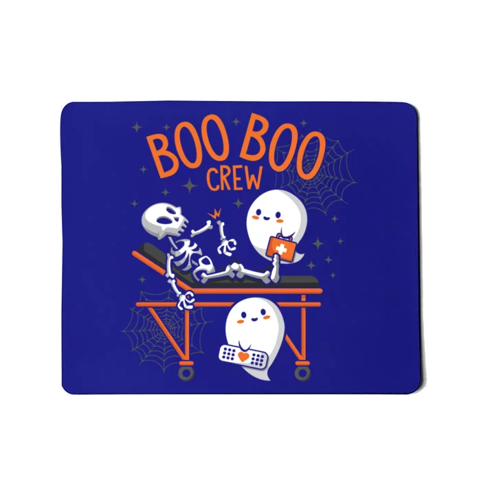 Boo Boo Crew Ghost Doctor Paramedic Emt Nurse Halloween Great Gift Mousepad