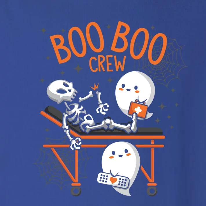 Boo Boo Crew Ghost Doctor Paramedic Emt Nurse Halloween Great Gift Toddler Long Sleeve Shirt