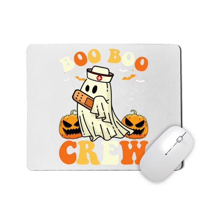 Boo Boo Crew Ghost Halloween Paramedic Nurse RN ER NICU LPN Mousepad