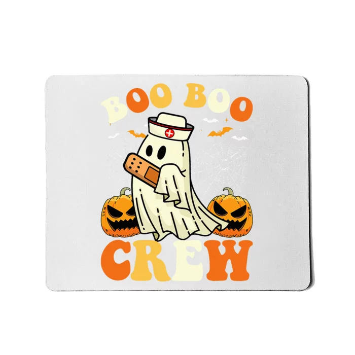 Boo Boo Crew Ghost Halloween Paramedic Nurse RN ER NICU LPN Mousepad