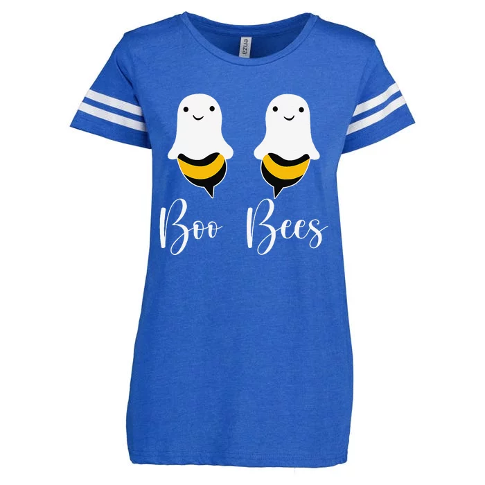 Boo Bees Couples Halloween Costume Funny Boobee Enza Ladies Jersey Football T-Shirt