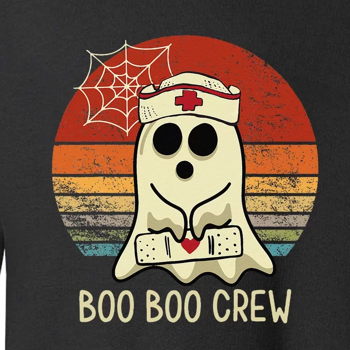 Boo Boo Crew Nurse Halloween Nurse Women Men Toddler Sweatshirt