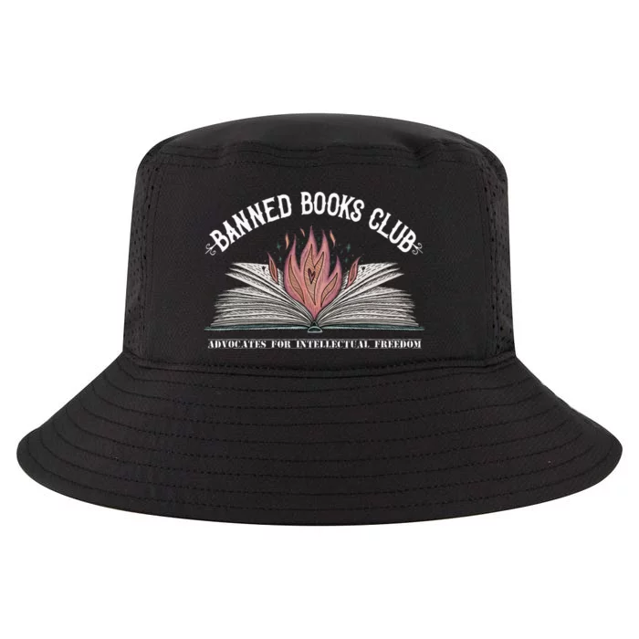 Banned Books Club Advocates For Intellectual Freedom Cool Comfort Performance Bucket Hat