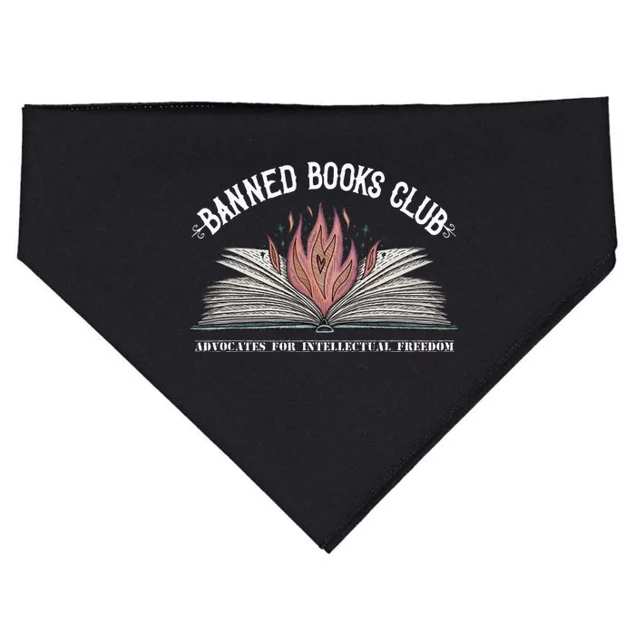 Banned Books Club Advocates For Intellectual Freedom USA-Made Doggie Bandana