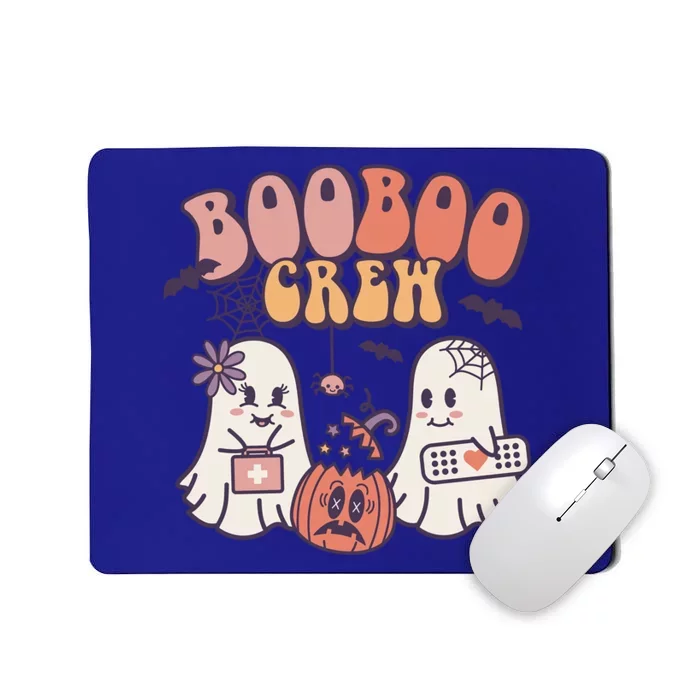 Boo Boo Crew Ghost Doctor Paramedic Emt Nurse Halloween Gift Mousepad