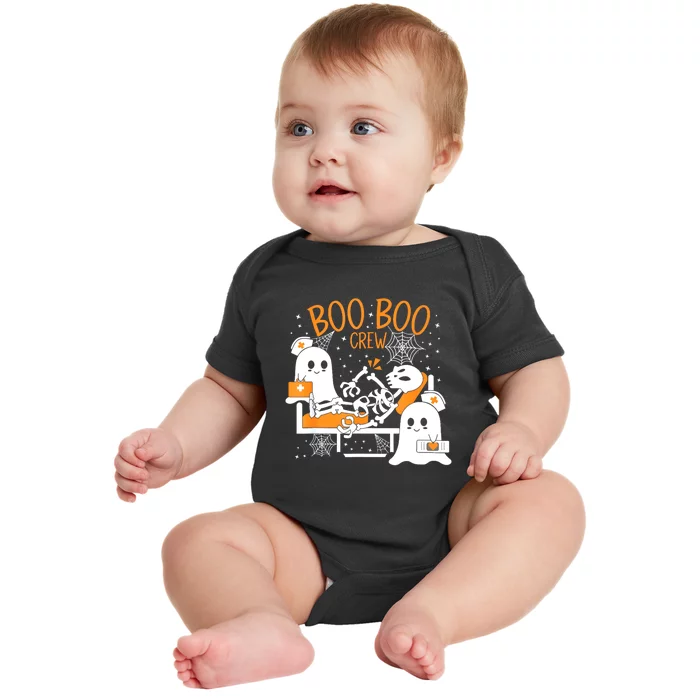 Boo Boo Crew Halloween Nurse Pediatric Nurse Or Nurse Baby Bodysuit