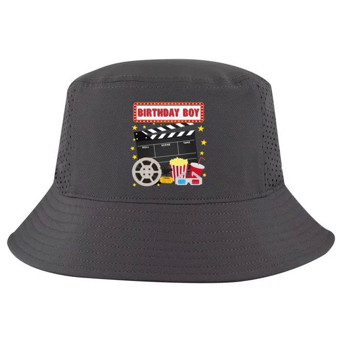 Birthday Boy Crew Movie Night Theme Matching Party Cool Comfort Performance Bucket Hat