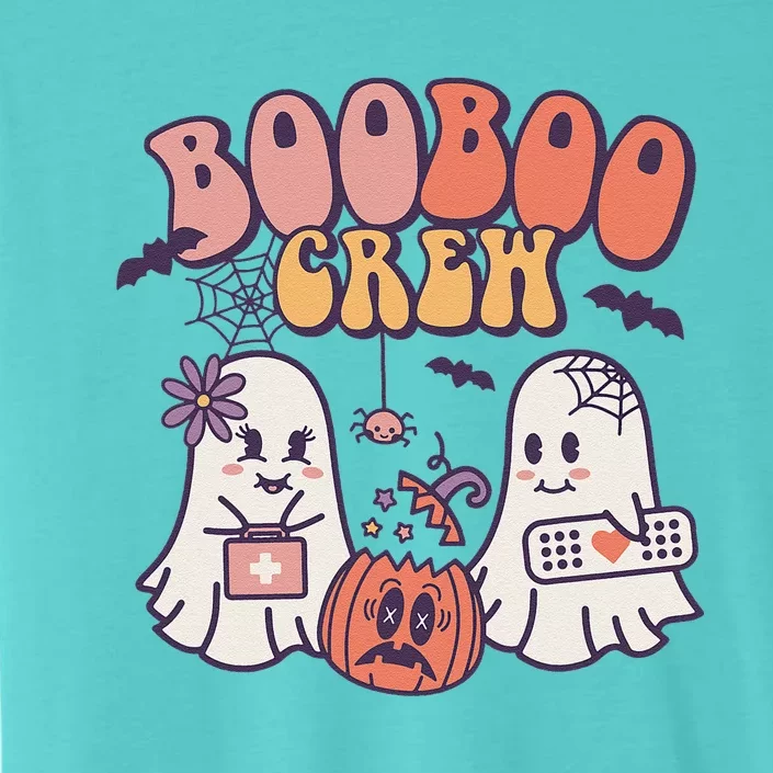 Boo Boo Crew Ghost Doctor Paramedic EMT Nurse Halloween Cute ChromaSoft Performance T-Shirt