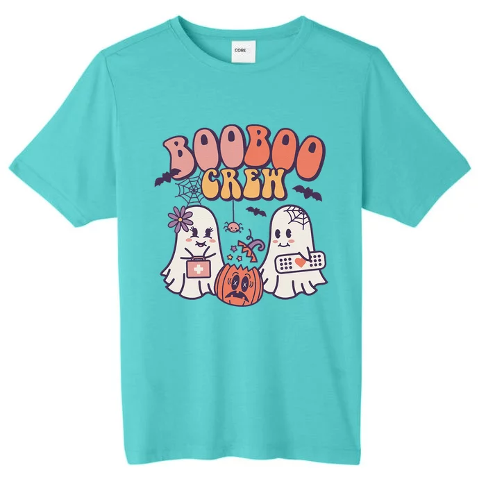 Boo Boo Crew Ghost Doctor Paramedic EMT Nurse Halloween Cute ChromaSoft Performance T-Shirt