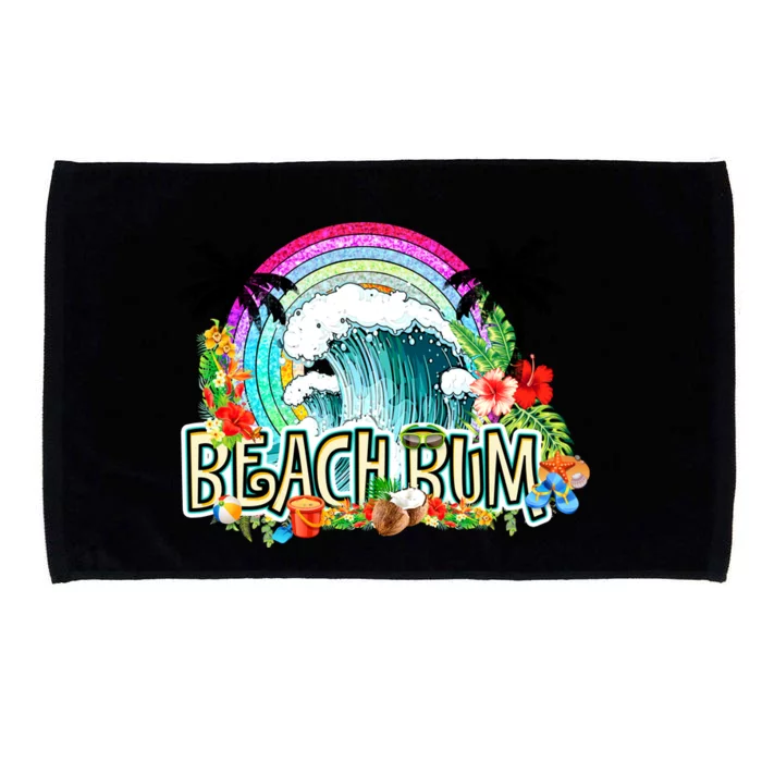 Beach Bum Cool Waves Microfiber Hand Towel