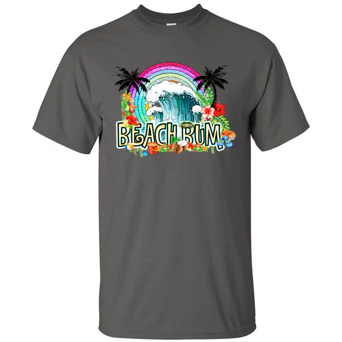 Beach Bum Cool Waves Tall T-Shirt