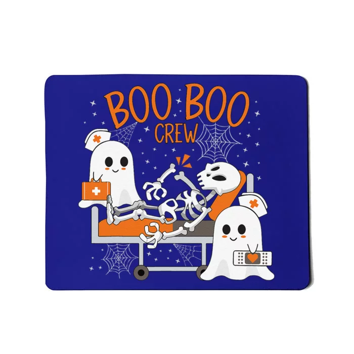 Boo Boo Crew Ghost Doctor Paramedic EMT Nurse Halloween Gift Mousepad