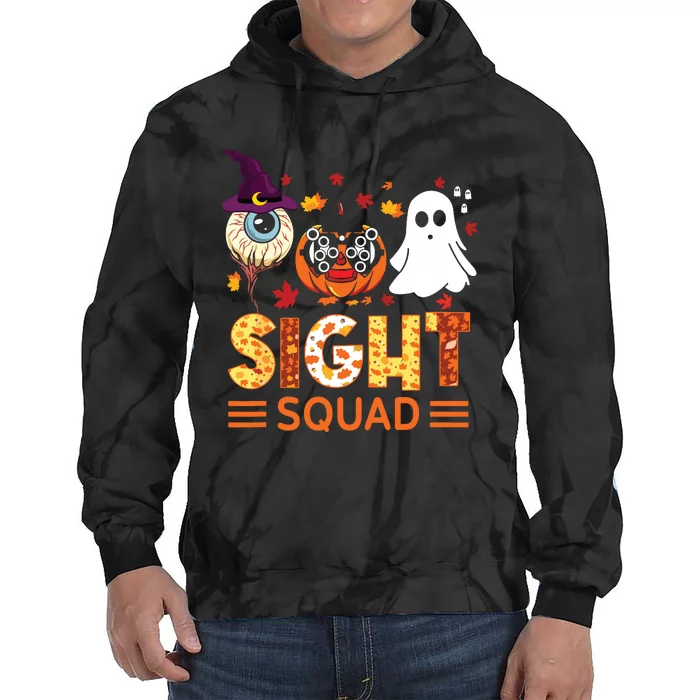 Boo Boo Crew Pumpkin Game Witch Sight Squad Halloween Tie Dye Hoodie