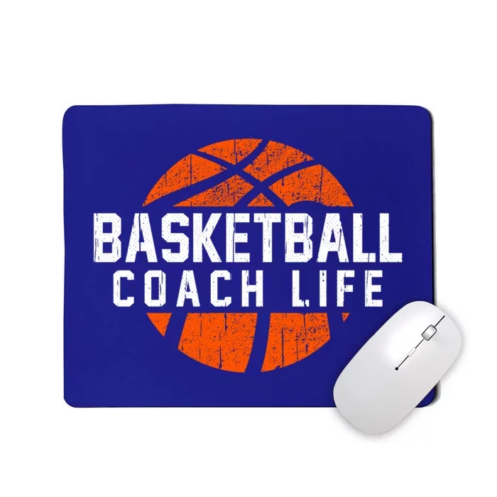 Basketballer Basketball Coaches Cute Gift Basketball Coach Life Funny Gift Mousepad