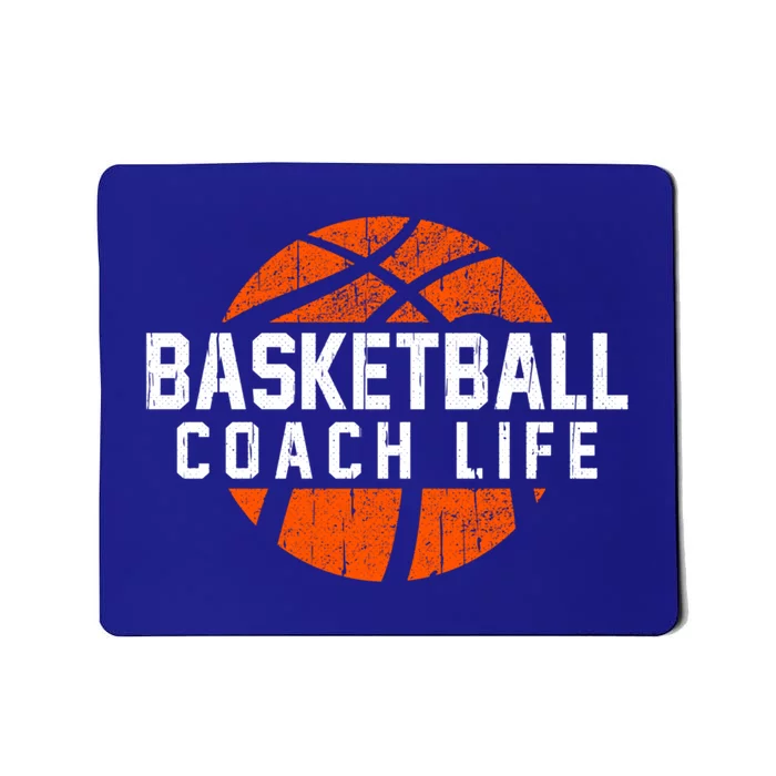 Basketballer Basketball Coaches Cute Gift Basketball Coach Life Funny Gift Mousepad